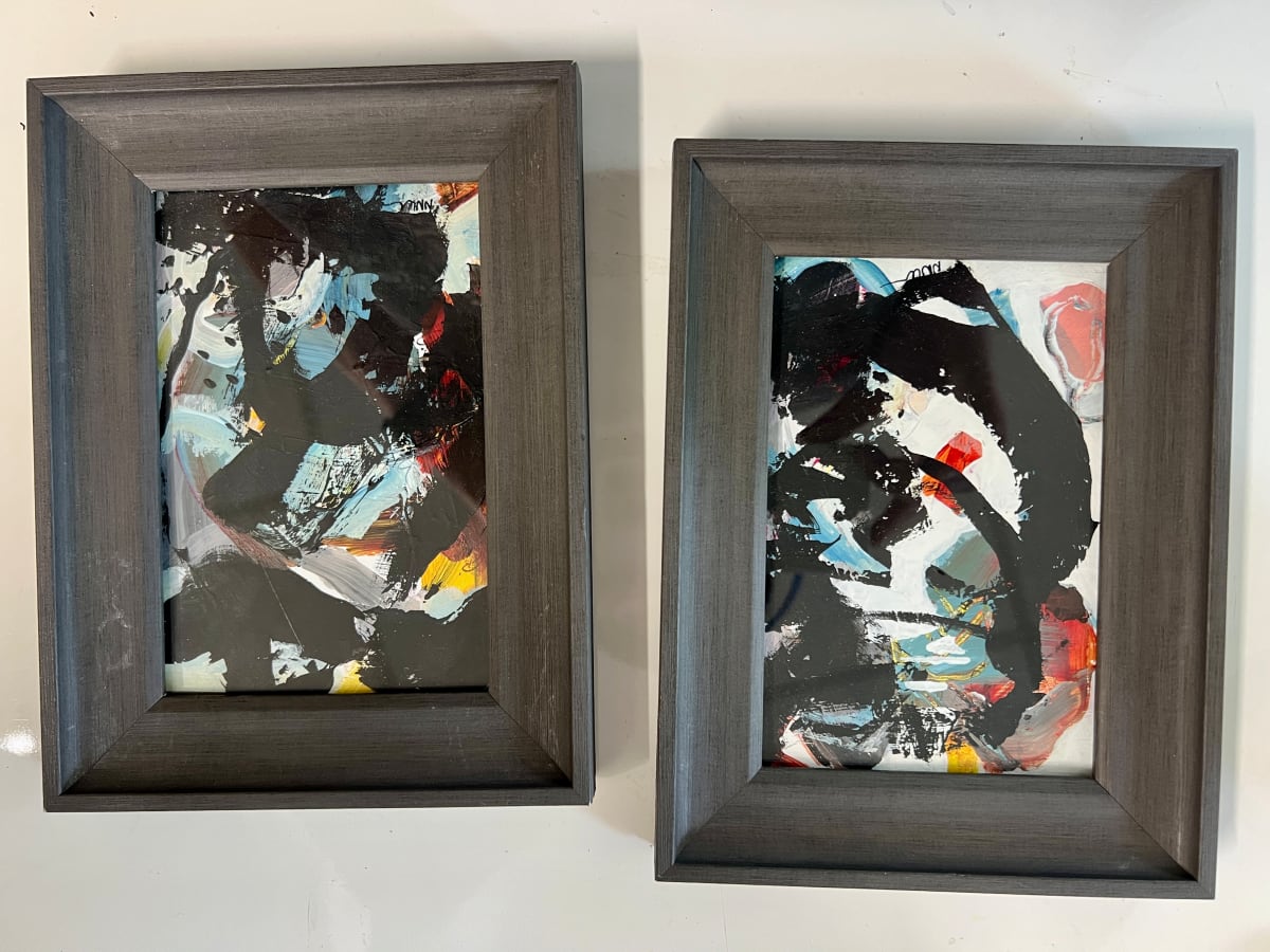 2 pieces:  "I'll always remember us this way" AND "You are where I want to go" by Nikki Nienhuis  Image: Sale price $25 each or $45 for both plus $10 shipping