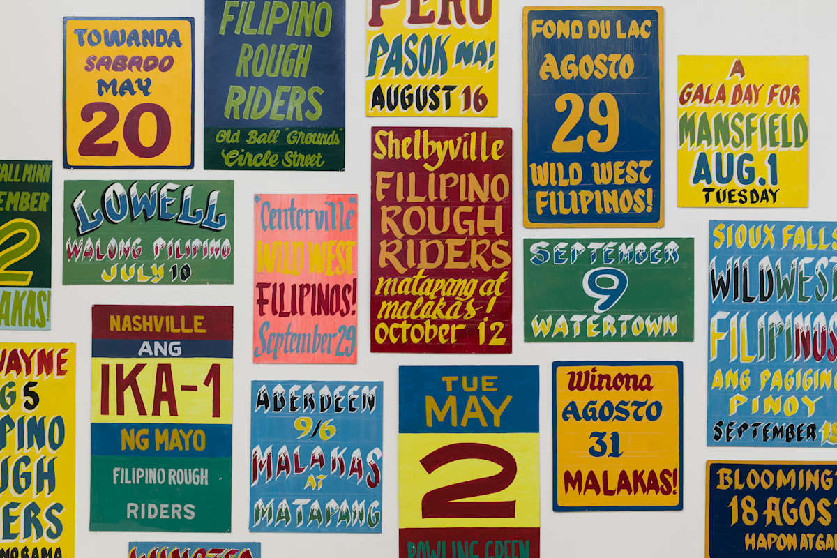 11, 111 by Emmanuel David, Yumi Janairo Roth  Image: Courtesy of the artists and David B. Smith Gallery
