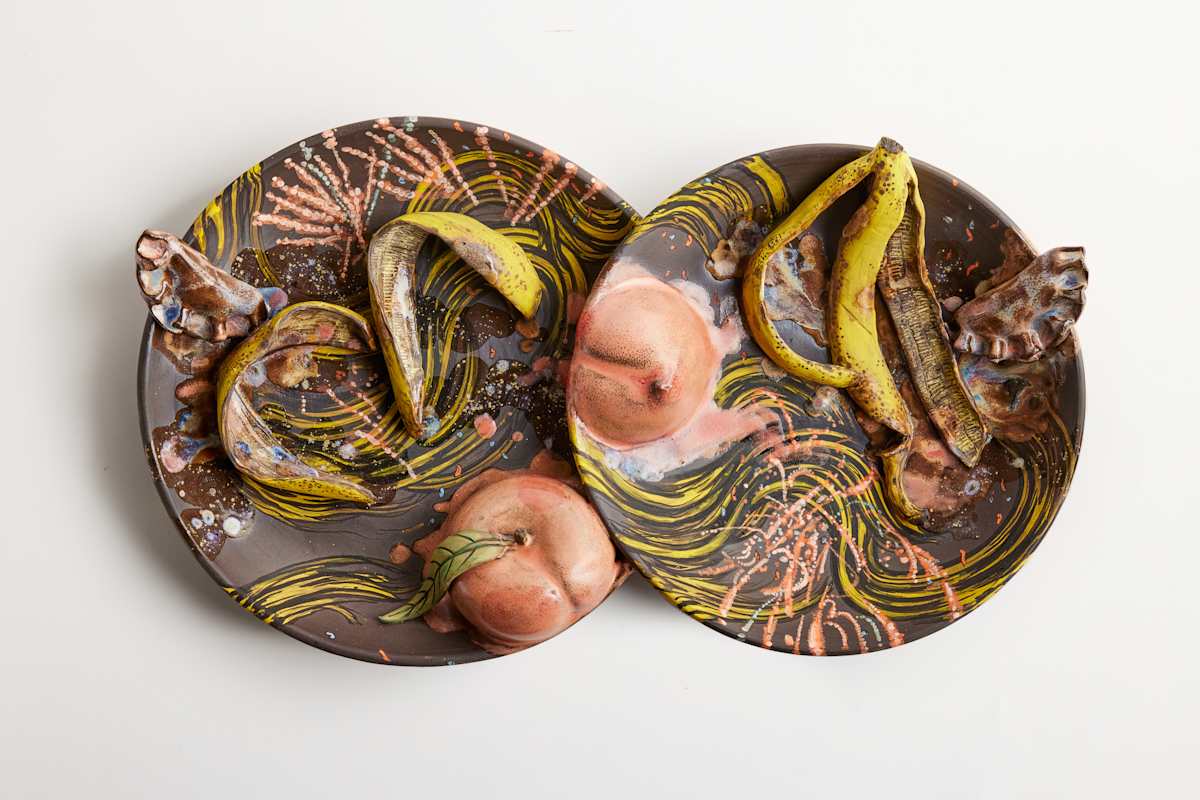 Yellowave (Double Firework) by Jiha Moon  Image: Courtesy of the artist and Shoshana Wayne Gallery
