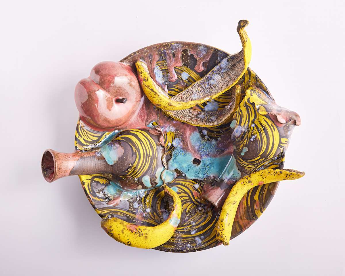 Yellowave (Round and Round) by Jiha Moon  Image: Courtesy of the artist and Shoshana Wayne Gallery
