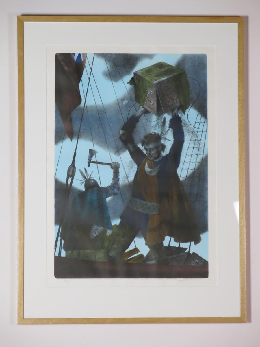 Boston Tea Party by Joseph Hirsch, Image 1.