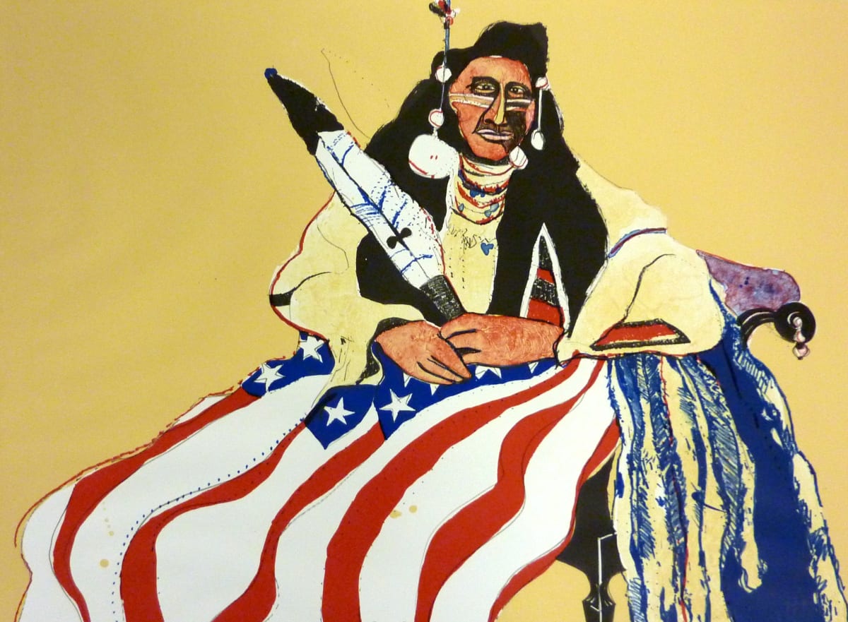 Bicentennial Indian by Fritz Scholder 