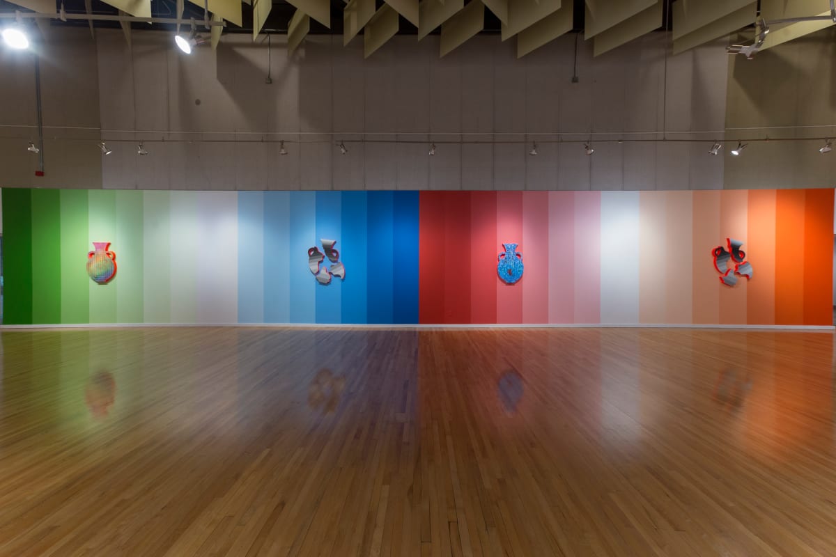 Untitled by Andrew Schoultz  Image: Installation photo. Photo by Checko Salgado.