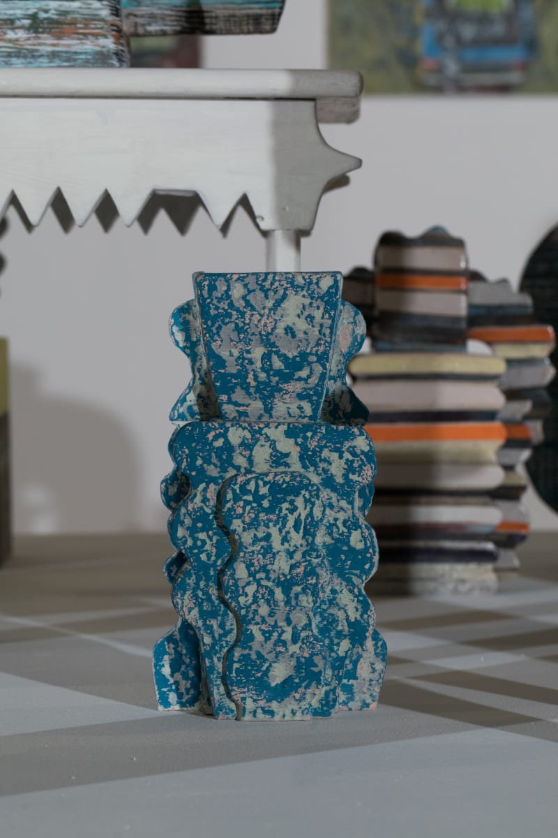 Untitled (little blue frill) by Sue Havens  Image: Photo by Mikayla Whitmore