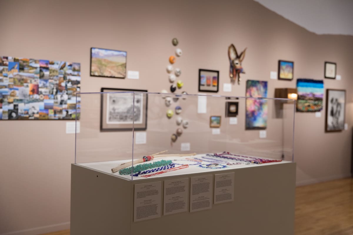 Installation view of "Spirit of the Land." Photo by Mikayla Whitmore.