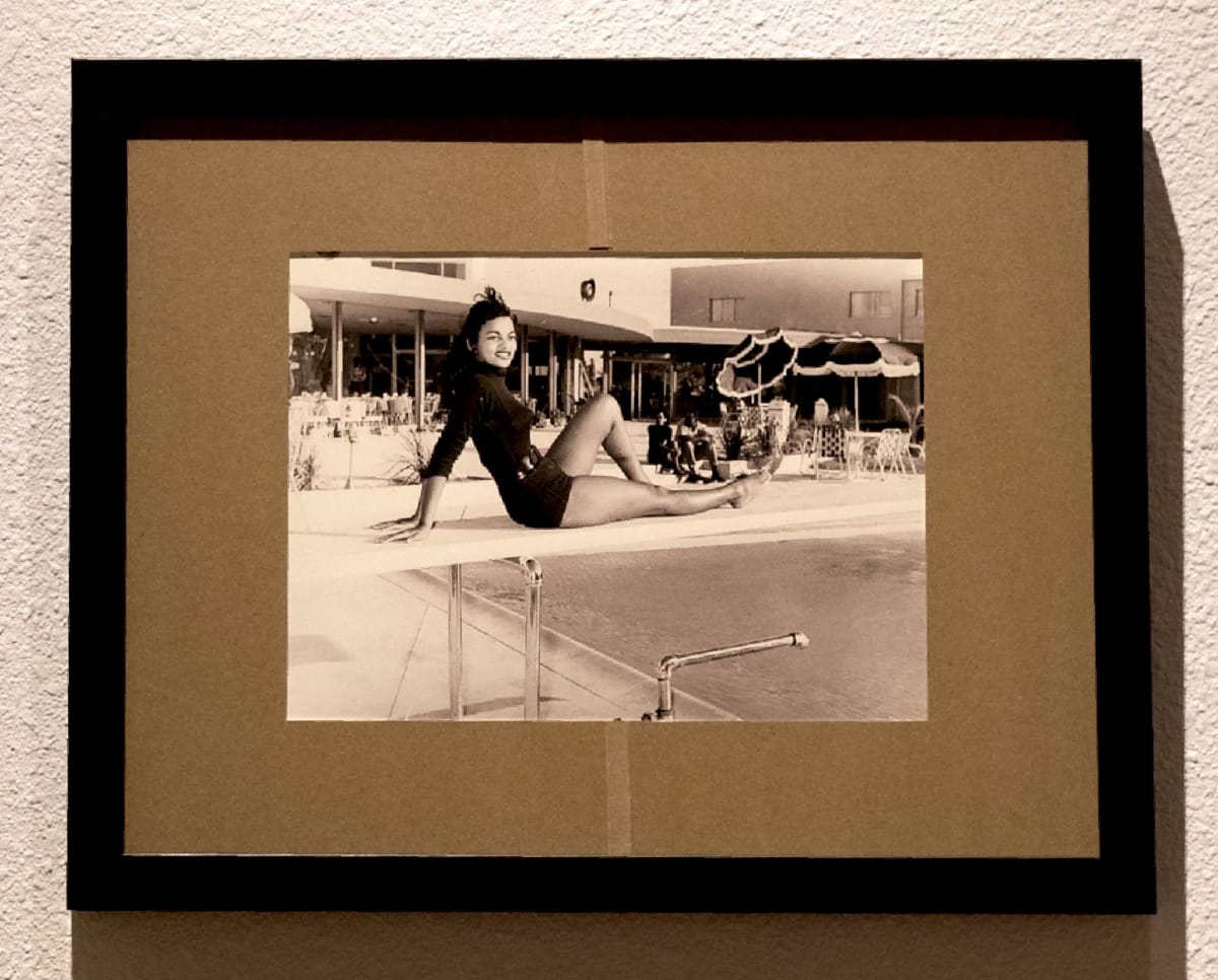 A Showgirl at the Moulin Rouge Swimming Pool by Erica Vital-Lazare 