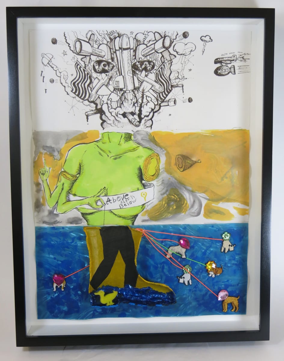 Untitled (Exquisite Corpse) by Collaboration, Image 1.