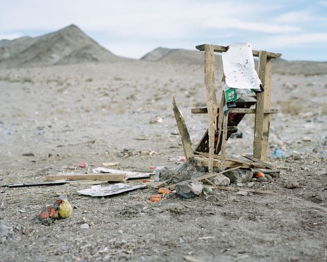 Assemblage with Pallet by Alexa Hoyer, Image 1.