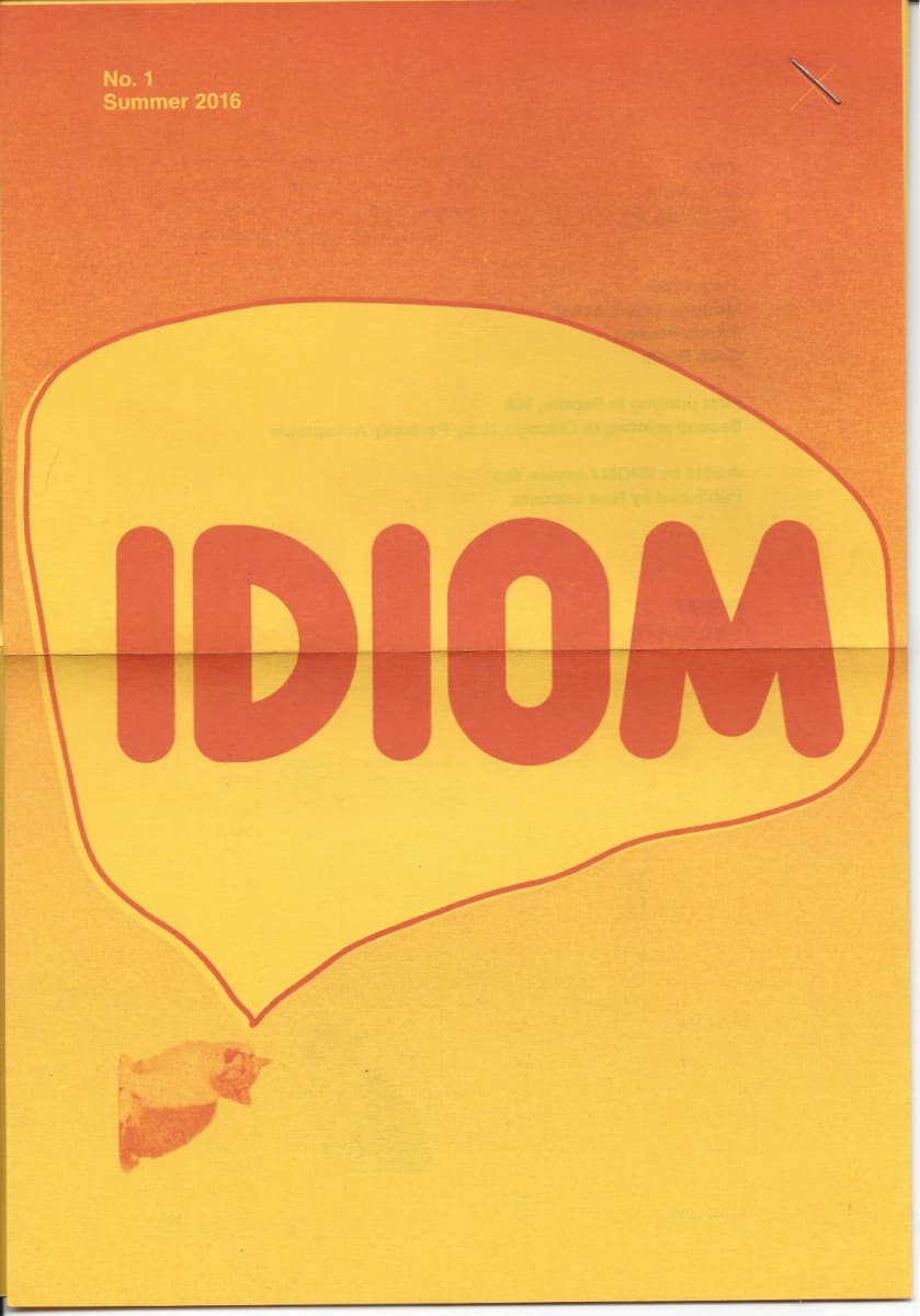 IDIOM #1 by Jayme Yen 