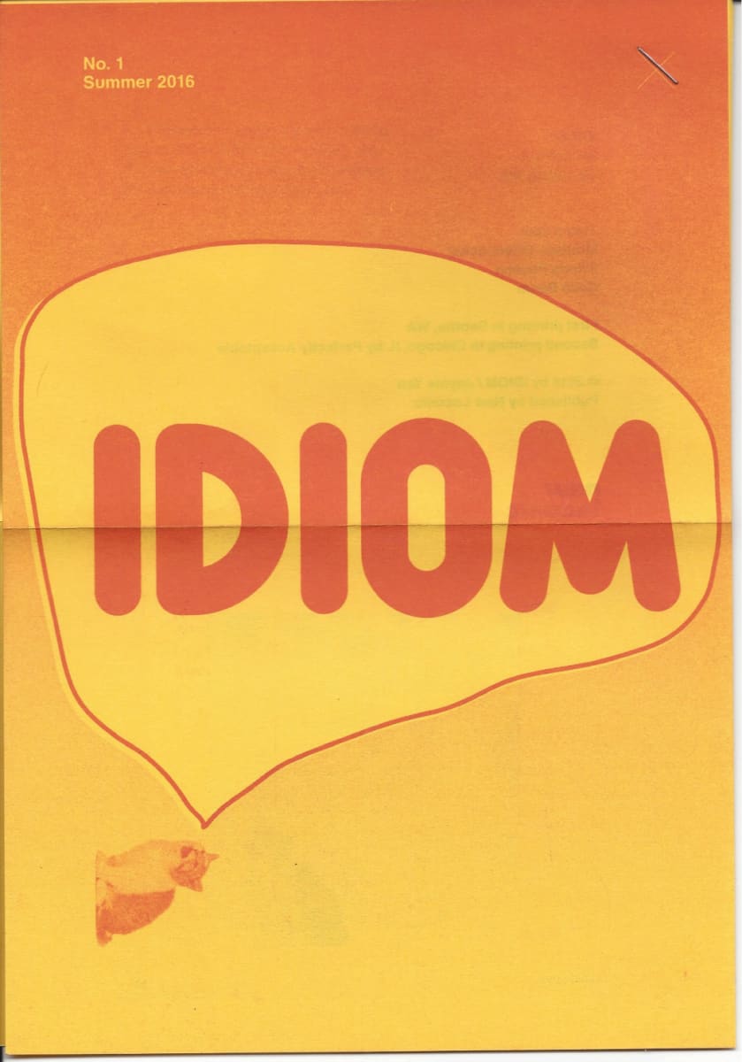 IDIOM #1 by Jayme Yen, Image 1.