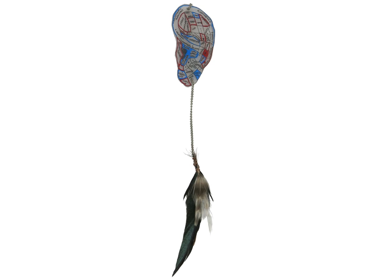 Reflexology adornment by Candice Lin, Image 1.