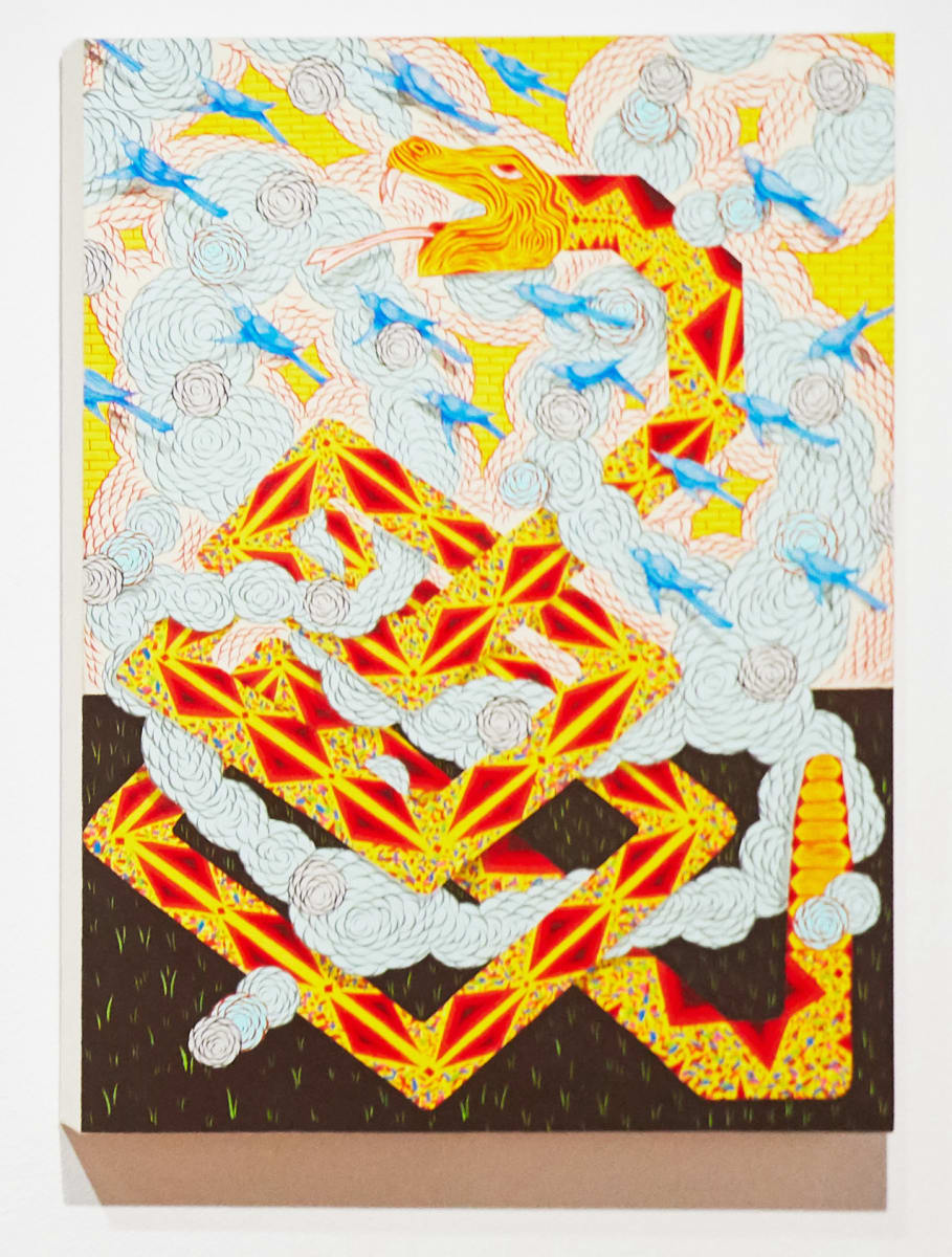 Serpent in Distress by Andrew Schoultz 