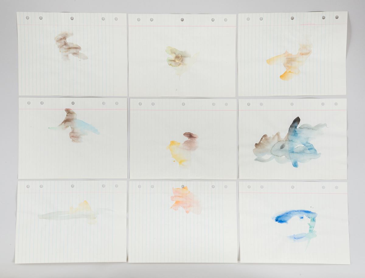 Loose Leaf Notebook Drawings- Box 18, Group 10 by Richard Tuttle, Image 1.