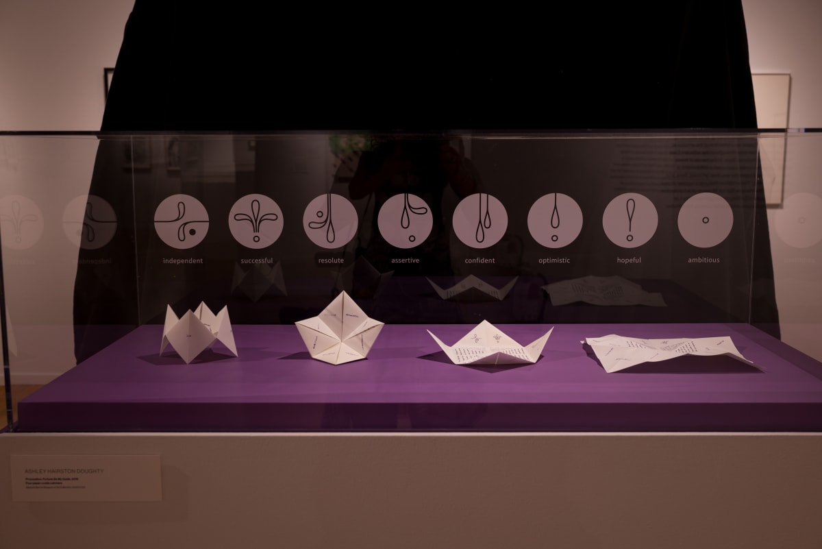 Procreation: Fortune Be My Guide by Ashley Hairston Doughty  Image: Installation View, Courtesy of Marjorie Barrick Museum of Art (Photography by Claire Hart)