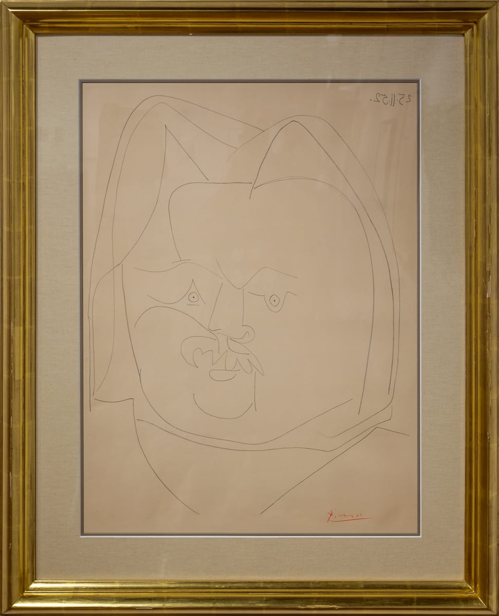 Balzac by Pablo Picasso  Image: Installation View, Courtesy of Marjorie Barrick Museum of Art (Photography by Claire Hart)