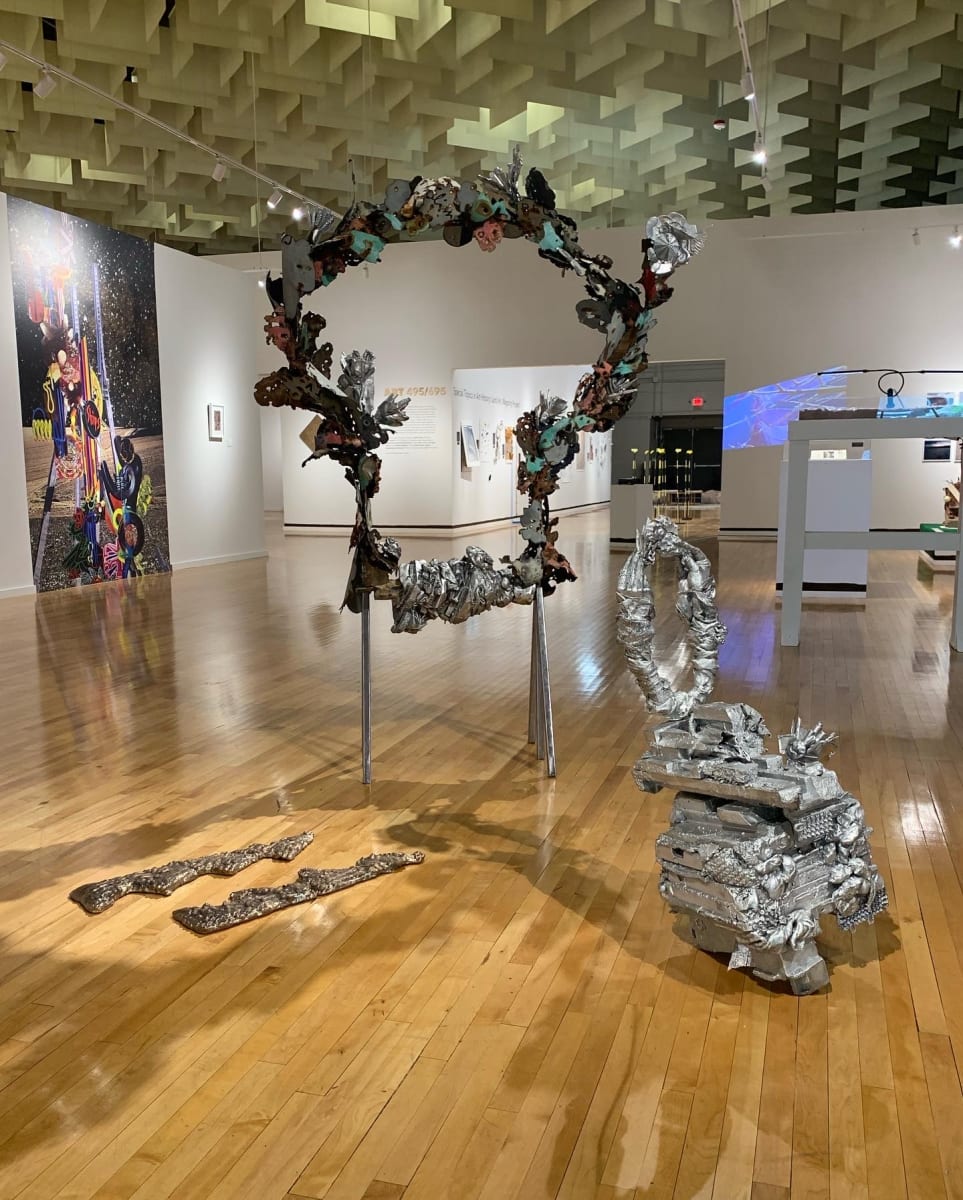 Digging Machine (for an End of the World) by Emily Budd  Image: Installation image by Becca Schwartz/UNLV Creative Services.