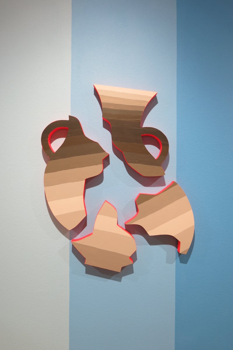 Broken Vessel 1 by Andrew Schoultz  Image: Installation photo.