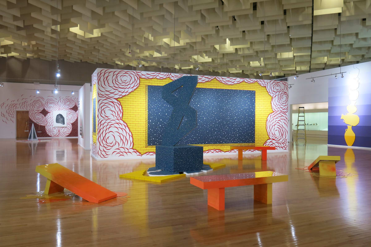 Infinity Plaza by Andrew Schoultz  Image: Installation photo.