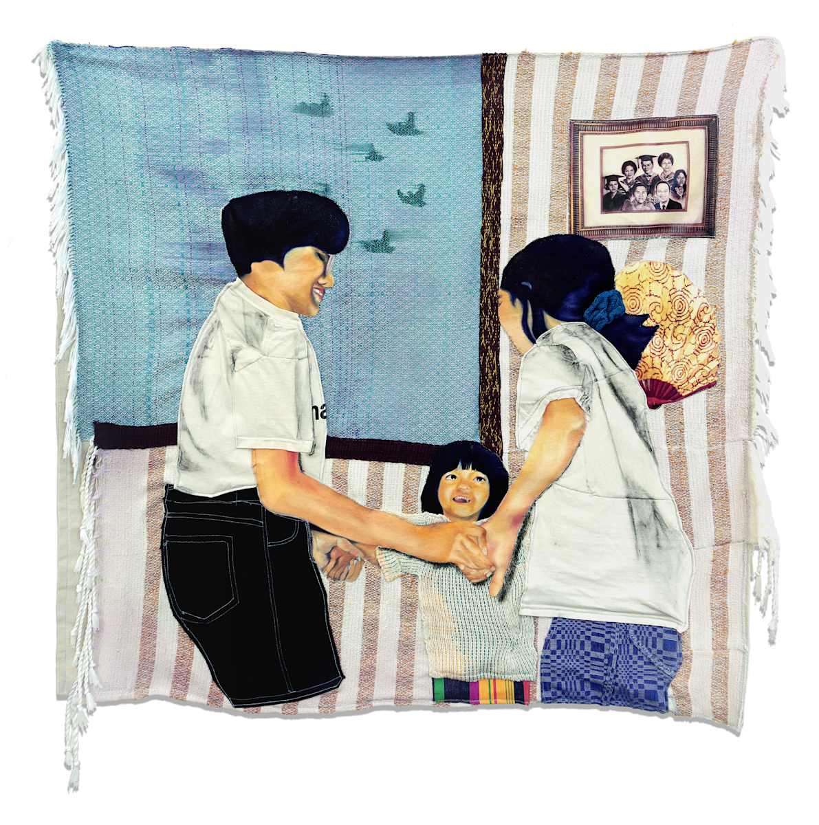 Family Reunion (Ring Around the Rosie) by Jeanne F. Jalandoni  Image: Courtesy the artist 