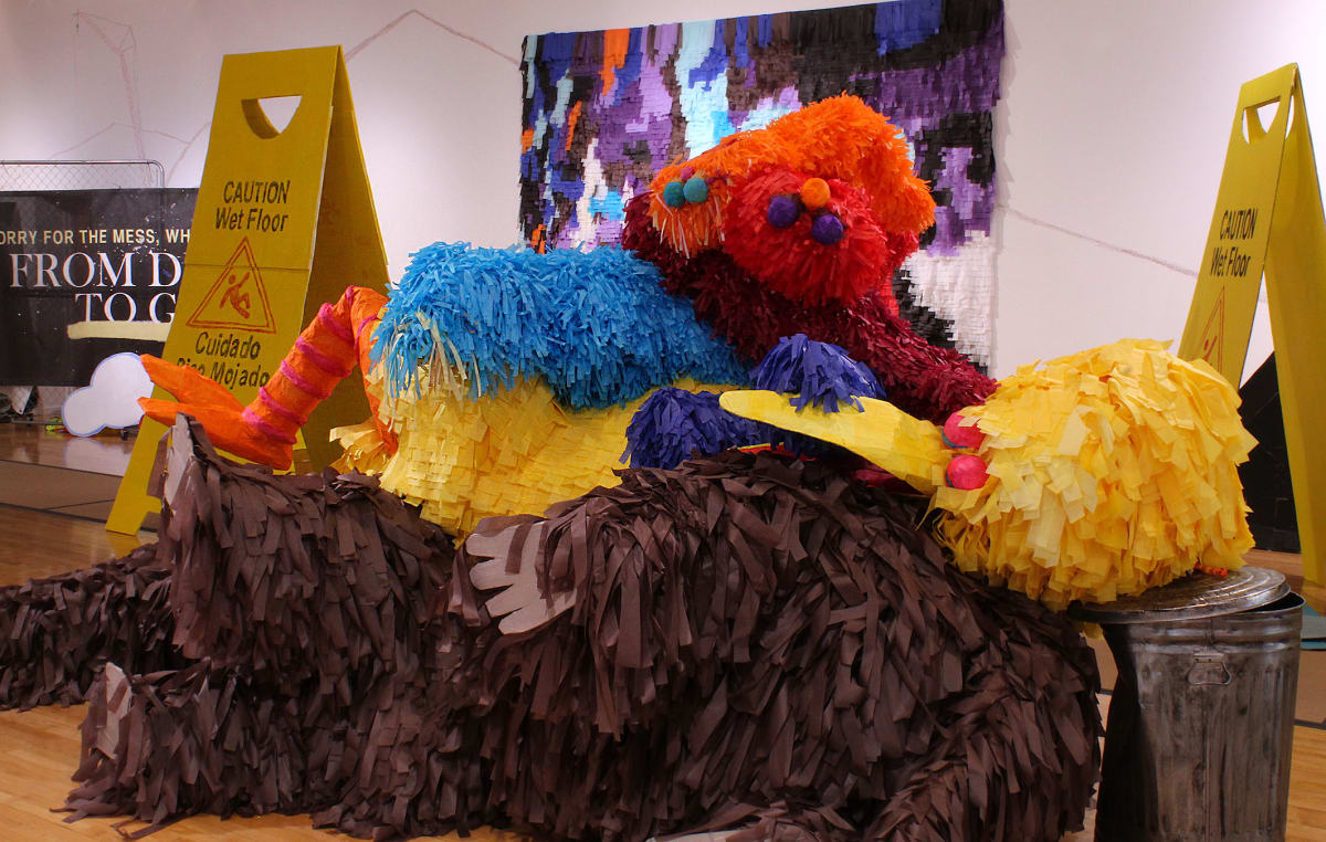 Untitled (Muppet Pile) by Justin Favela  Image: Photo by Javier Sanchez
