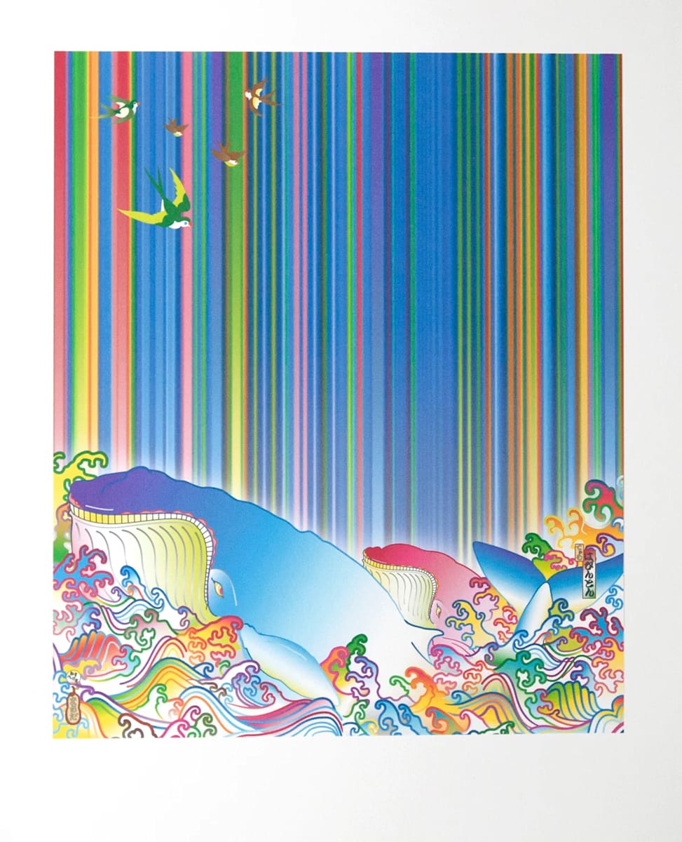 Sea'n'Sand by Tim Bavington, Sush Machida Gaikotsu  Image: Image courtesy of Michele C Quinn Fine Arts Advisory