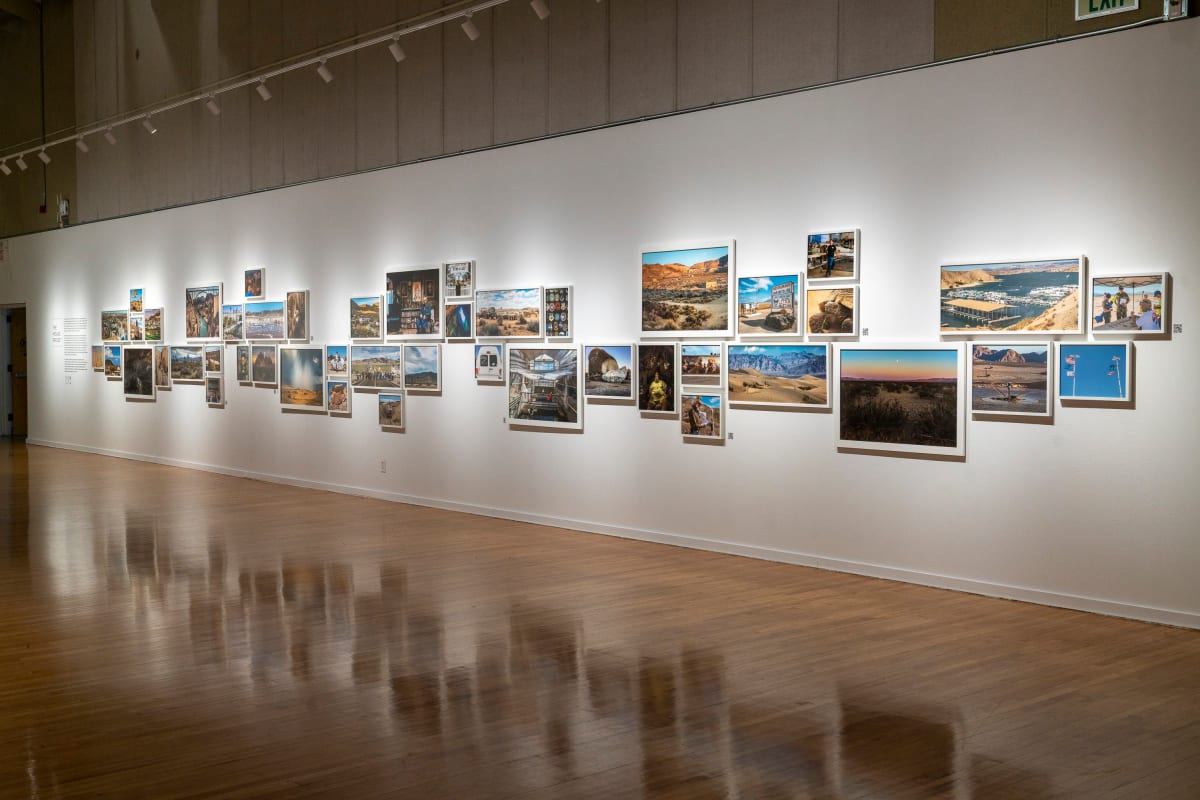 The Mojave Project- North Wall Grid by Kim  Image: Photo by Kim Stringfellow