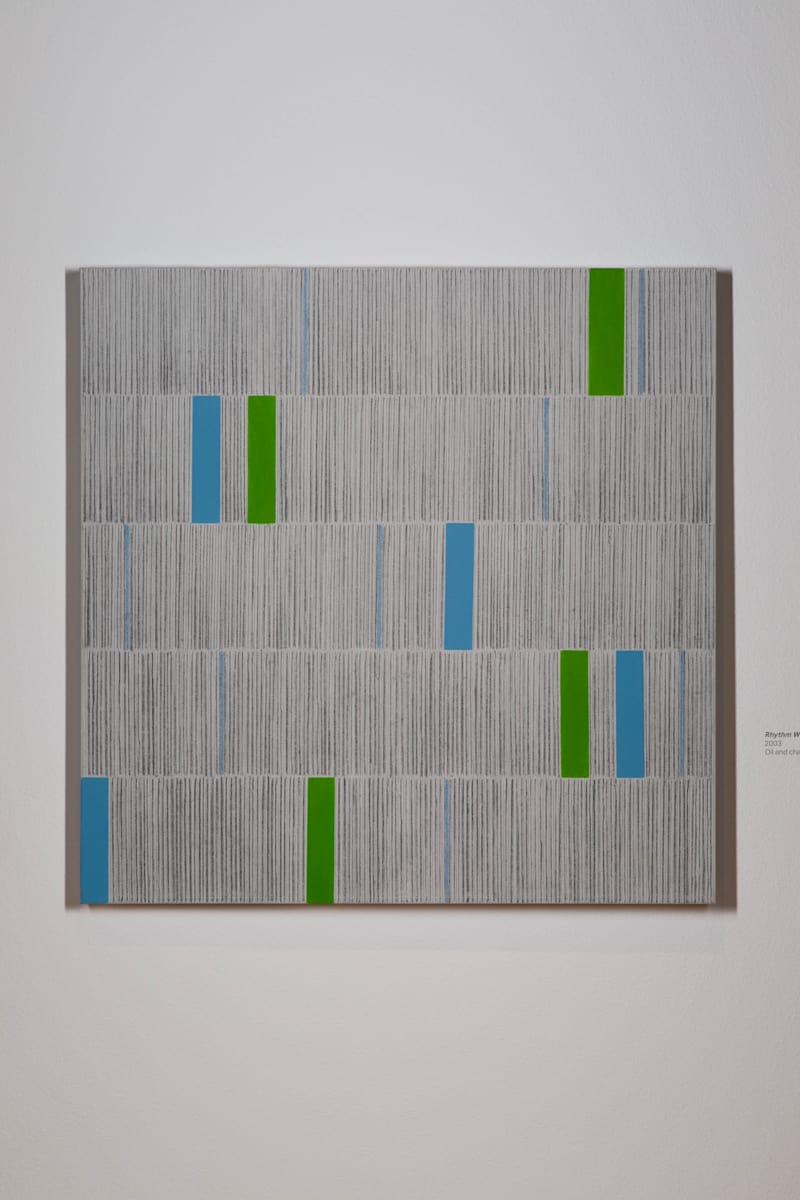 Rhythm Wednesday by Yoko Kondo Konopik  Image: Installation View Marjorie Barrick Museum of Art, Documentation by Krystal Ramirez