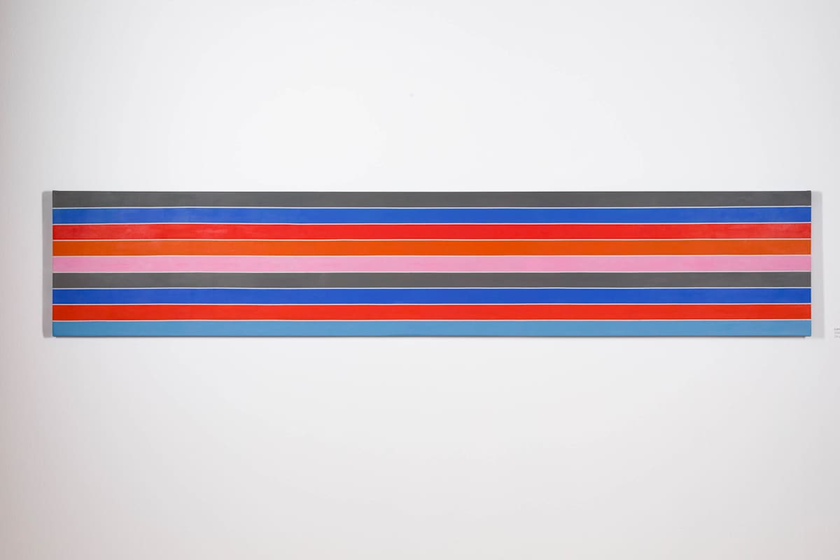 Lanes by Yoko Kondo Konopik  Image: Installation View Marjorie Barrick Museum of Art, Documentation by Krystal Ramirez