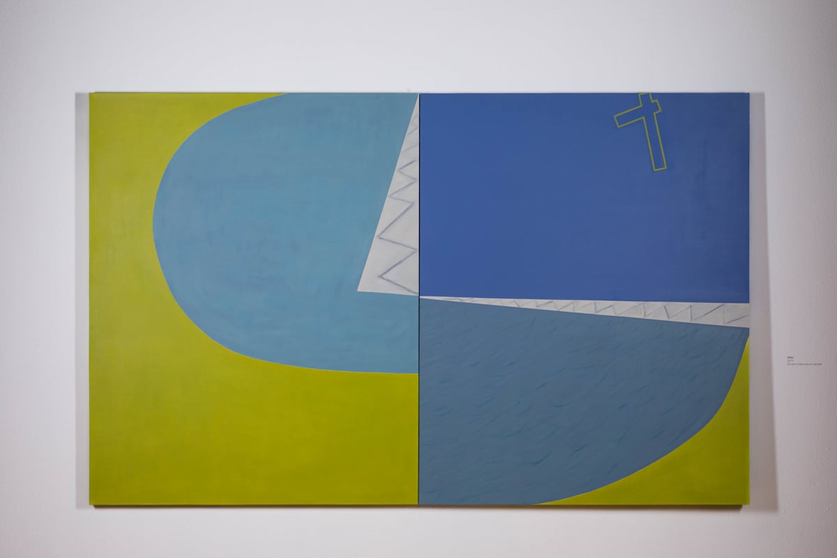 Alibi by Yoko Kondo Konopik  Image: Installation View Marjorie Barrick Museum of Art, Documentation by Krystal Ramirez