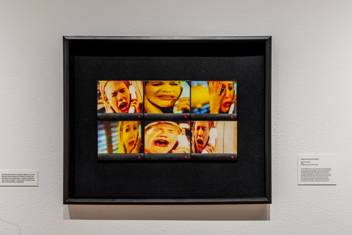 You Stole My Baby by Steven Baskin, Diane Bush  Image: Installation View, Courtesy of Marjorie Barrick Museum of Art (Photography by Krystal Ramirez)