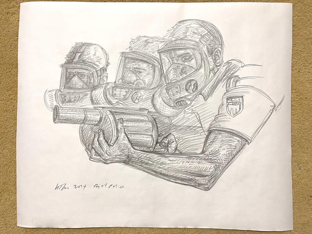 Riot Police by Gig Depio 