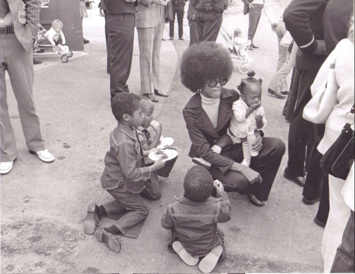 Marcia Washington and Her Children 