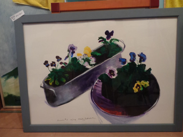 1673 Pansies by Shirley Gittelsohn 