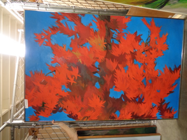 1871 Red Trees by Shirley Gittelsohn, Image 1.
