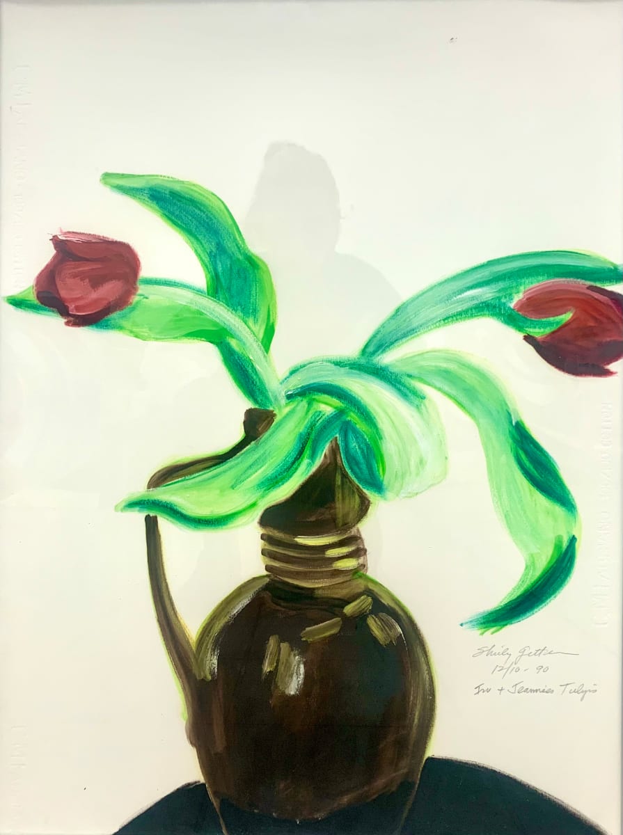 1621 Ivy Tulips by Shirley Gittelsohn 