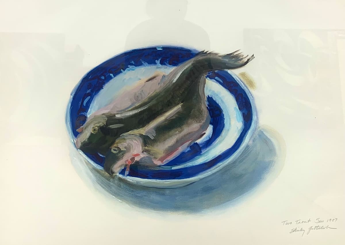 1604 Two Trout by Shirley Gittelsohn, Image 3.