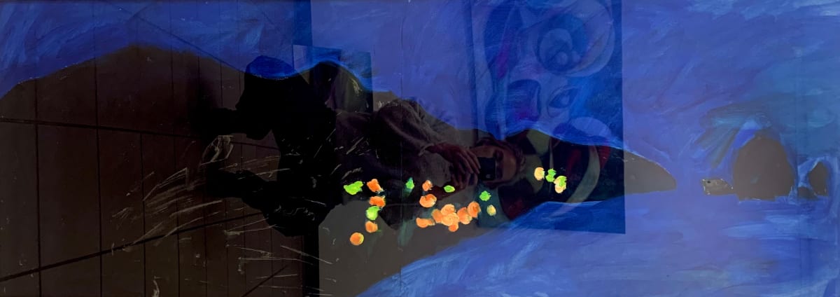1669 Haystack Dark Blue Sky by Shirley Gittelsohn, Image 2.