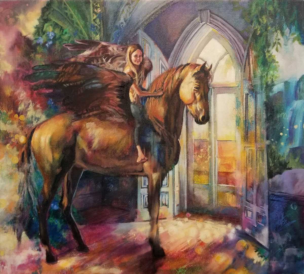 Imagination Takes Wing by Lori Call, Image 1.
