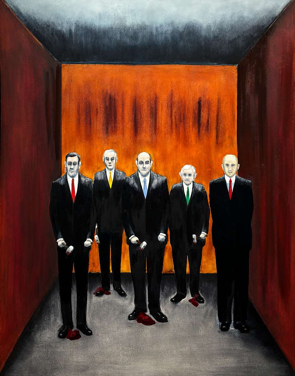 Men with Hammers by Nicholas Hay  Image: Men with Hammers
