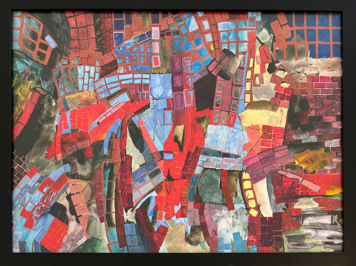 Bricks, Mortar, Glass by Cynthia Low  Image: Bricks, Mortar, Glass