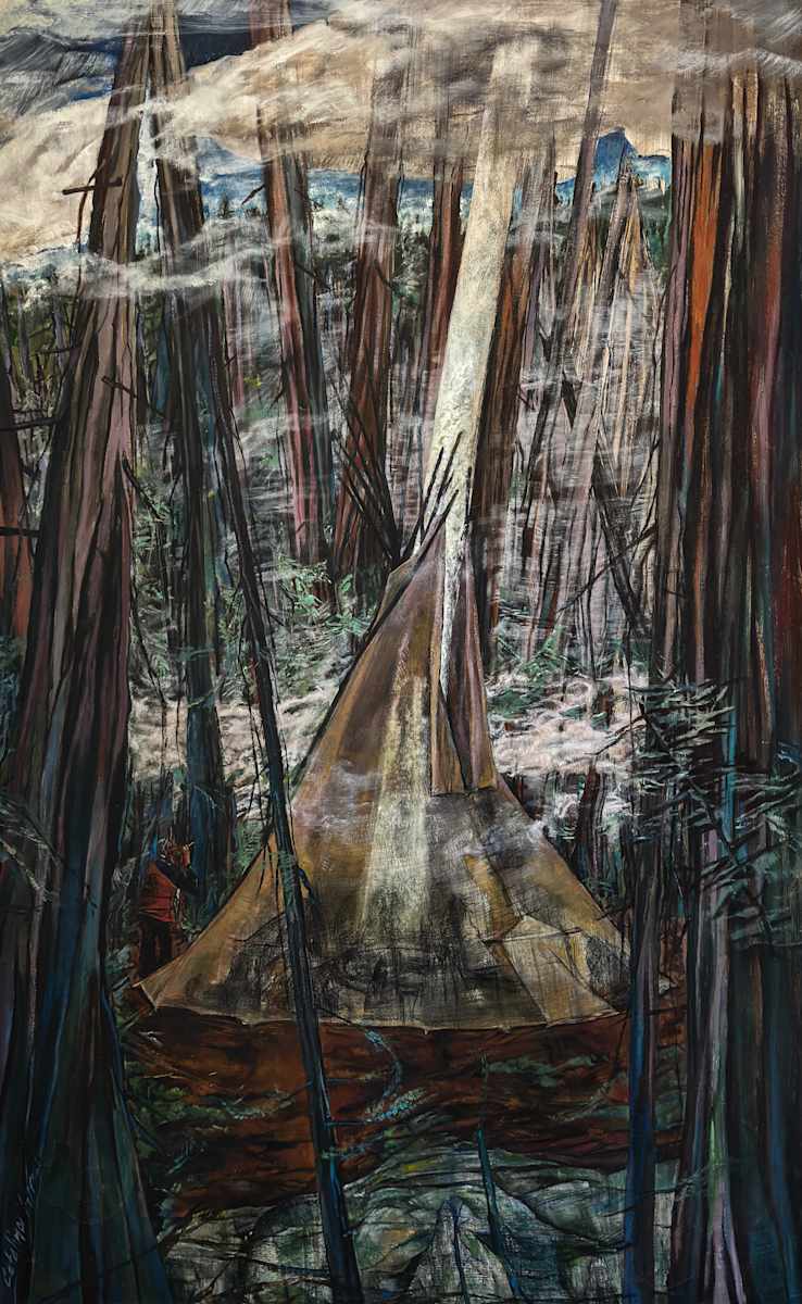 Tee Pee Prayer, A True Story by Catalina Gonzalez  Image: Tee Pee Prayer, A True Story
