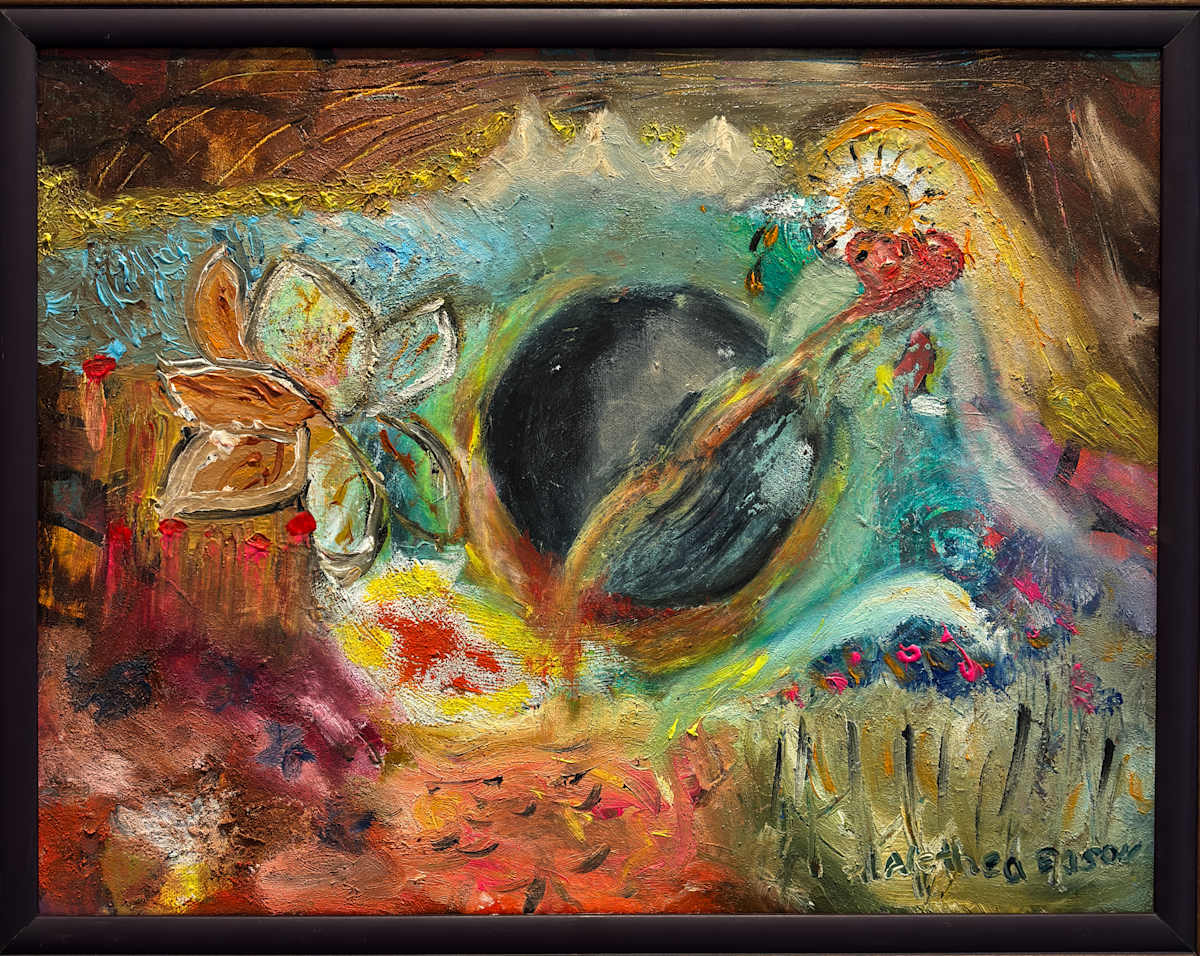 Gaia Speaks the World Into Being by Alethea Eason  Image: Gaia Speaks the World Into Being
