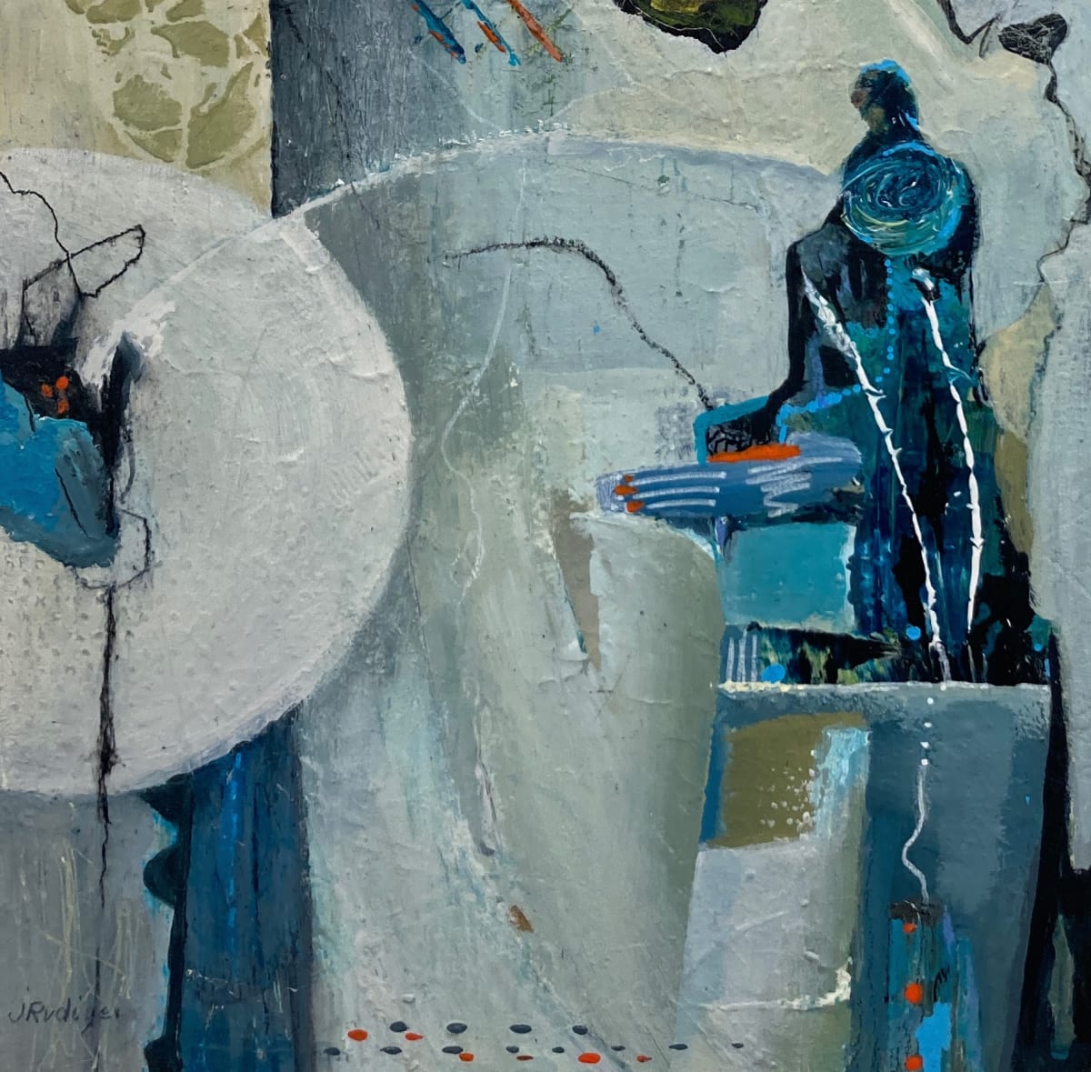 Blueness of a Wound, #3 by Judy Rudiger  Image: Blueness of a Wound, #3