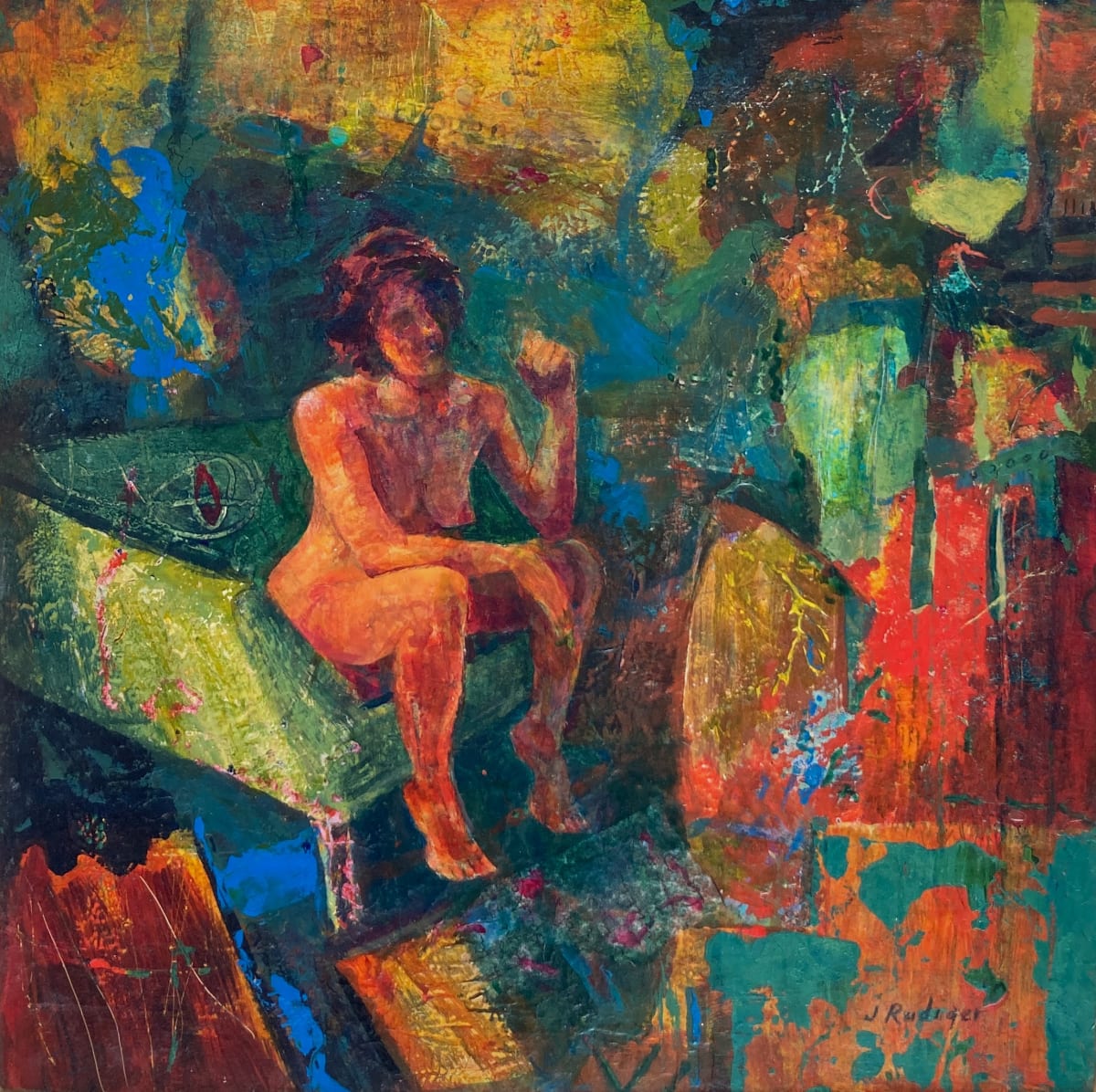 A Poem Emerges by Judy Rudiger  Image: A Poem Emerges