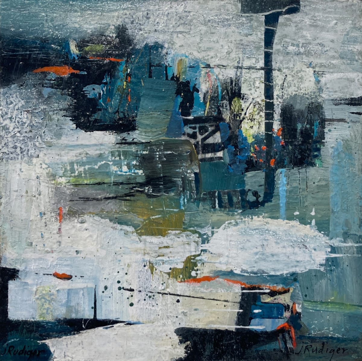 Blueness of a Wound #3 by Judy Rudiger  Image: Blueness of a Wound #3