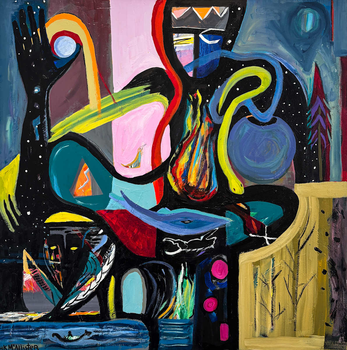 Throne of Fire by Helen Kate McAllister  Image: Throne of Fire