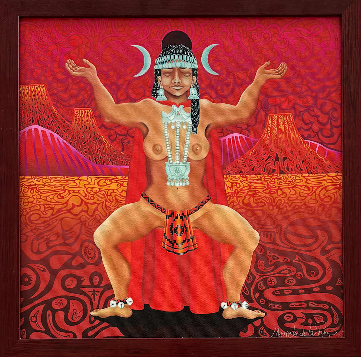 Flower of Fire by Mariela de la Paz  Image: Flower of Fire