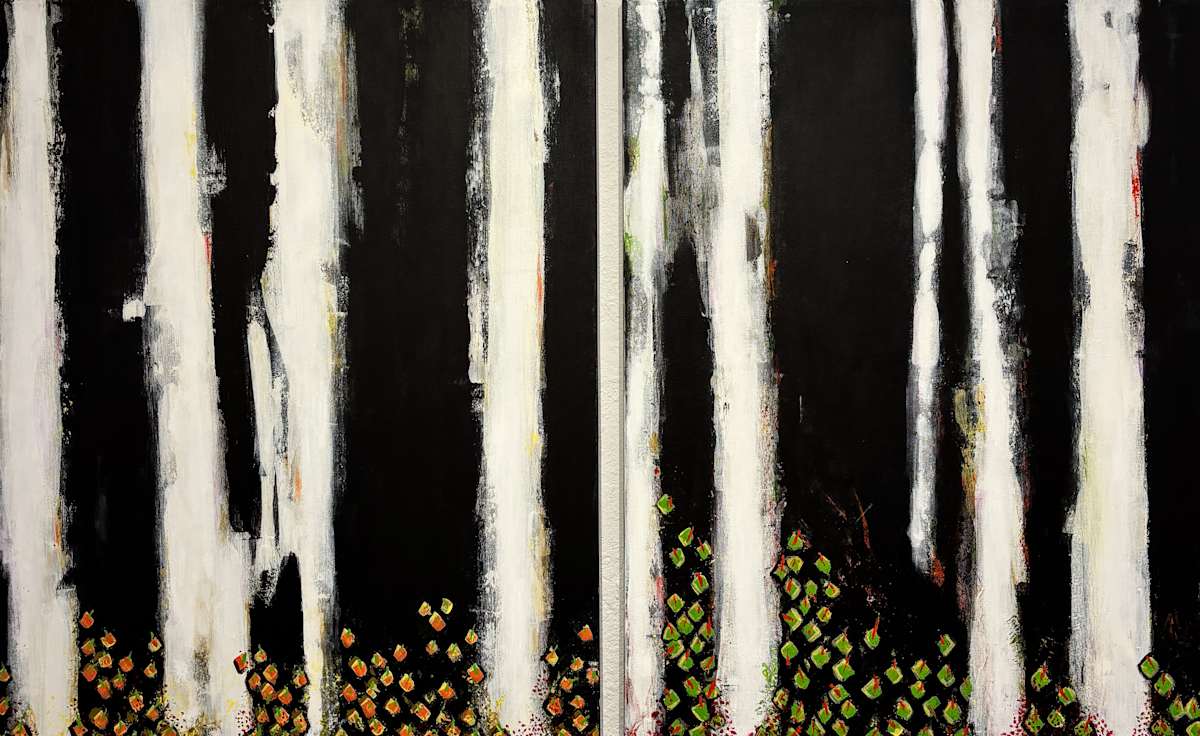 Out of the Woods I, II by Karen Turcotte  Image: Out of the Woods I, II