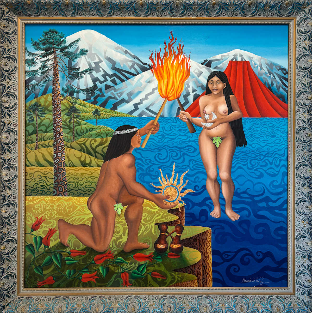 The Lovers, Disbelief by Mariela de la Paz  Image: The Lovers, Disbelief