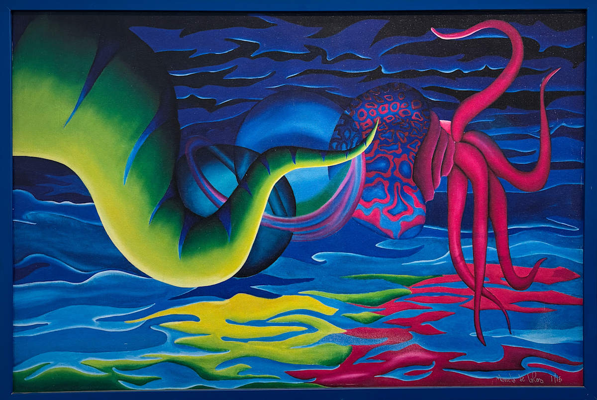 Nautilus and Eel by Mariela de la Paz, Image 1.